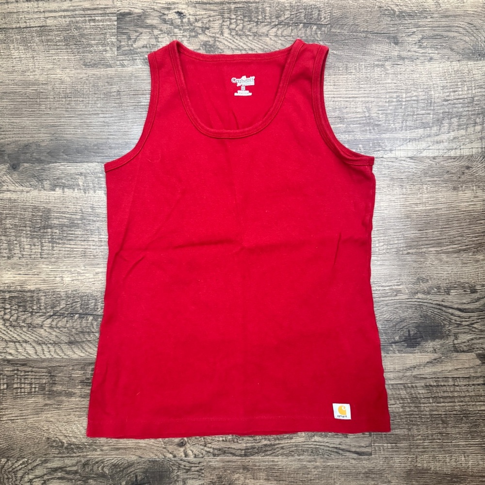 Carhartt Red Tank Top